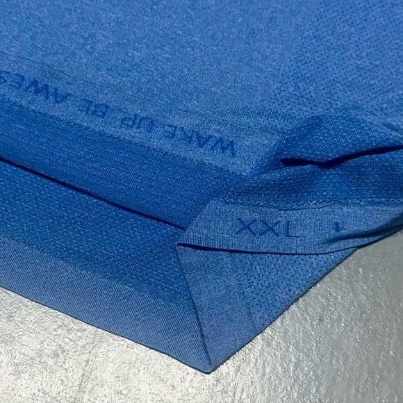 Lululemon Metal Vent Tech Long Sleeve Seamless Ventilation Thumbhole Baltic Blue - Picture 5 of 11